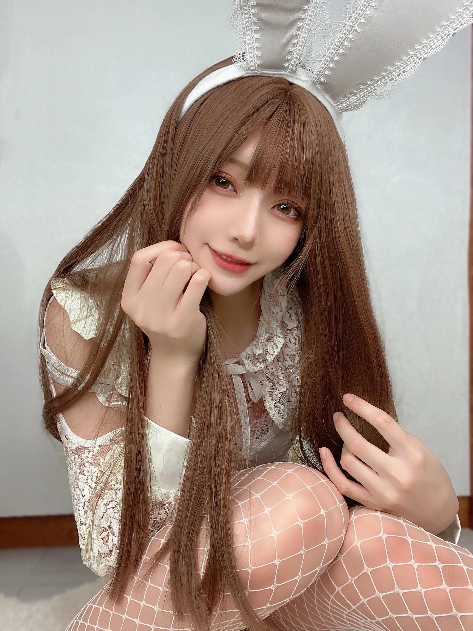 かさぎkasagi – NO.003 Fantia 2022-04月会员订阅-2022-04-11 ホワイトバニーガールさん [29P]插图